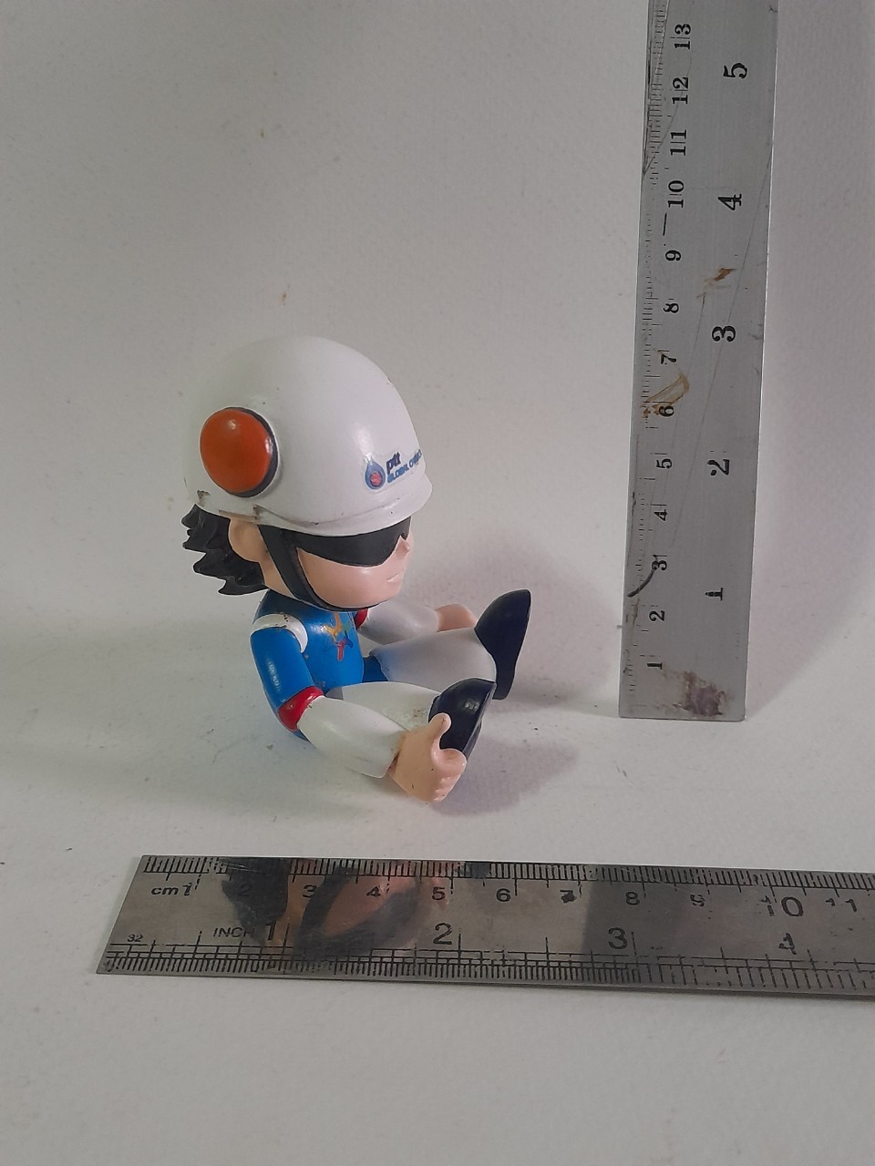 มีหลายภาพ ตุ๊กตามาสค๊อต PTT Global Chemical มีตำหนิบ้าง ของมีตามภาพ ท่านั่งขนาดประมาณ 3นิ้ว