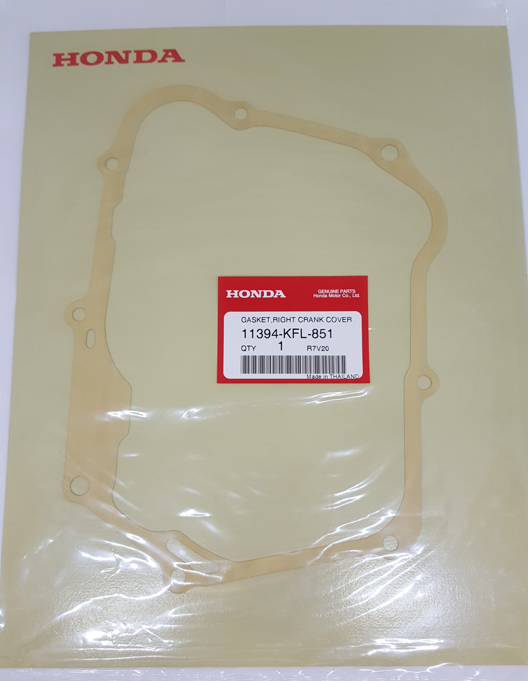 ปะเก็นฝาคลัทช์ ดรีม100,C100N,P/เวฟ100/เวฟ110