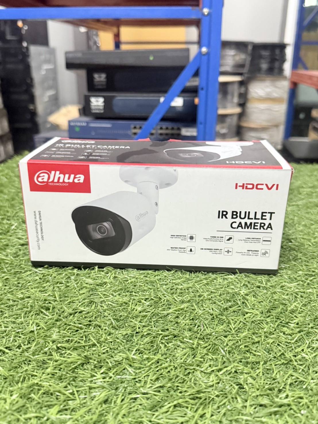 DAHUA HDCVI Camera DH-HAC-HFW1200FP มี 4 ตัว