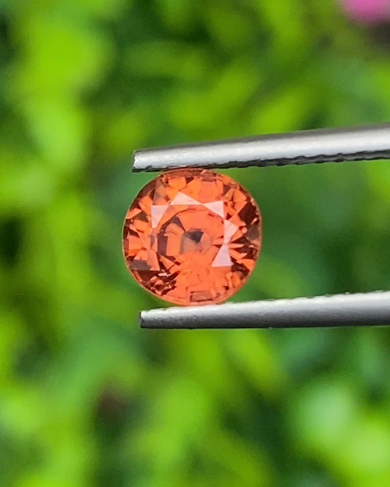 พลอย เพทาย Natural Zircon 1.51 กะรัต (Cts.) พลอยแท้อัญมณีมงคล ประจําวันเกิด เครื่องประดับพลอย