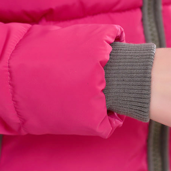 เสื้อโค้ทกันหนาวใส่ติดลบลุยหิมะได้ ฮู้ดแต่งลายปัก (11947X)