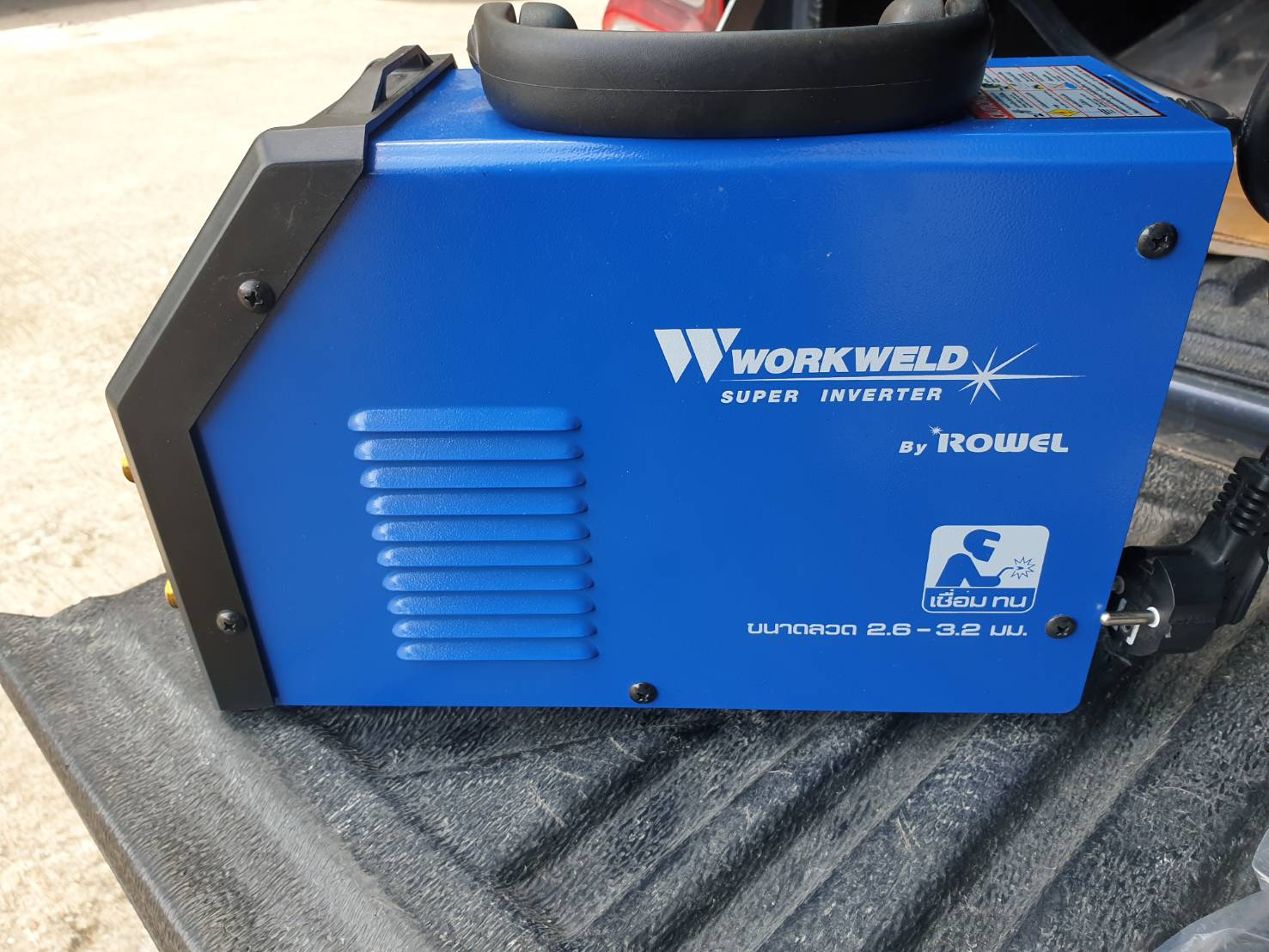 Electric Welding WORKWELD ARC-200G Power 200 A Blue