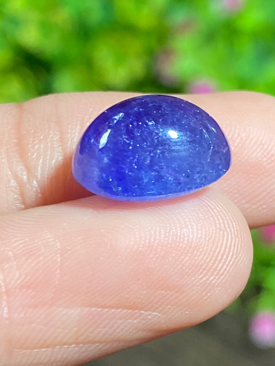 พลอย แทนซาไนท์ Tanzanite 9.57 กะรัต (Cts.) พลอยแท้ อัญมณีมงคลประจําวันเกิด เครื่องประดับพลอย