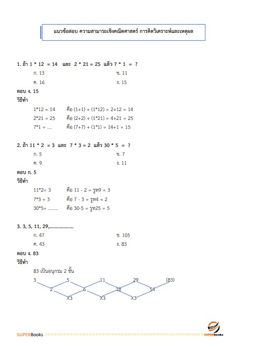 แนวข้อสอบ พนักงานวิเคราะห์และบริหารข้อมูล ระดับ 4 ธนาคารเพื่อการเกษตรและสหกรณ์การเกษตร (ธ.ก.ส.)