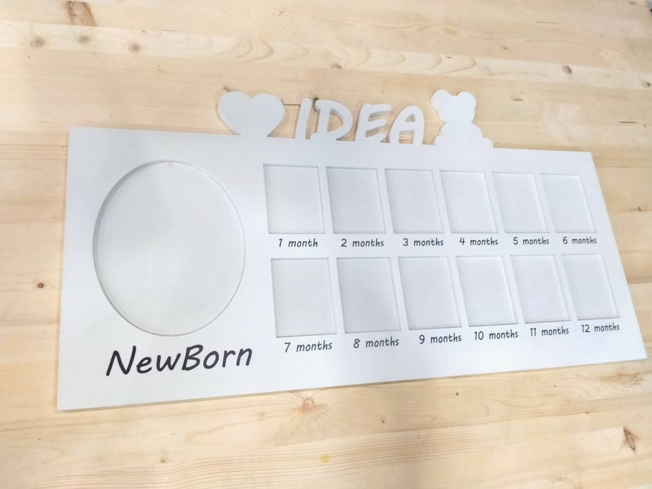 กรอบรูปไม้ พิมพ์สกีน