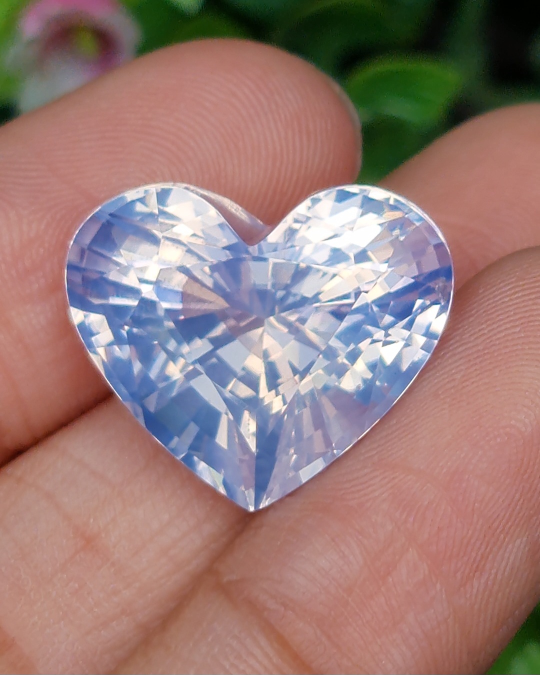 พลอย ลาเวนเดอร์ ควอตซ์ Lavender Quartz 17.76 กะรัต (Cts.) พลอยแท้ อัญมณีมงคลประจําวันเกิด เครื่องประดับพลอย