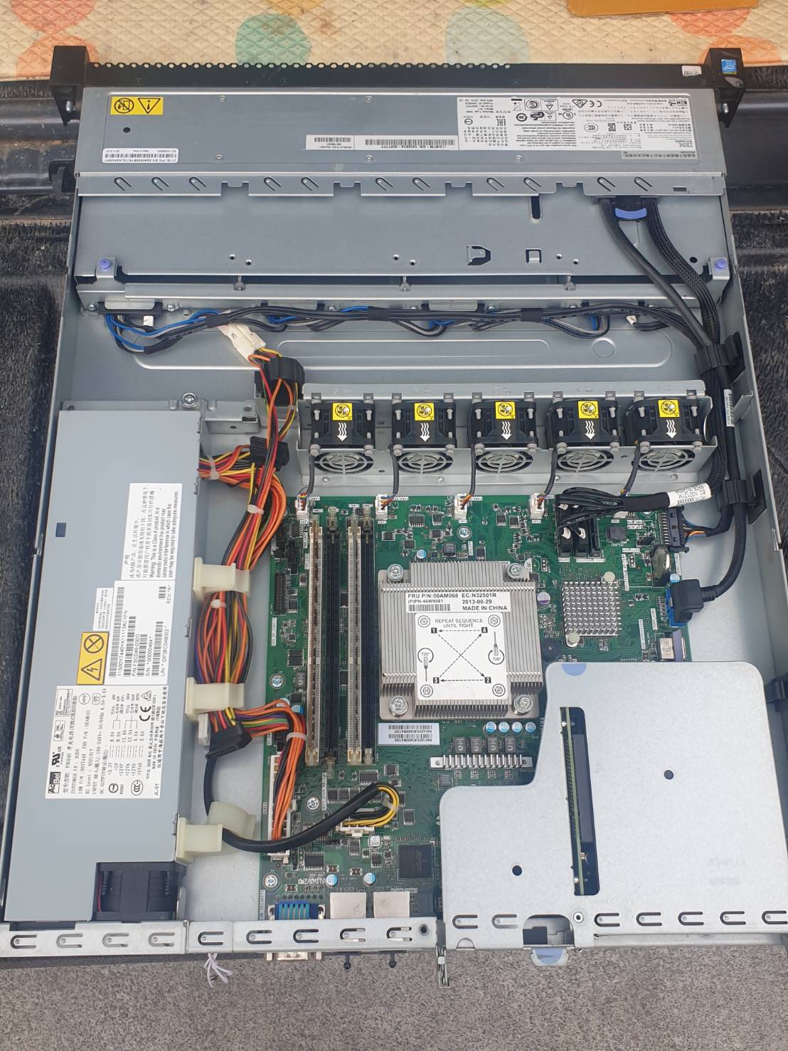 Server IBM X3250 M5 E3-1270v3 Ram 16GB HDD 1 TB x2 เซิฟเวอร์มือสองพร้อมใช้งาน