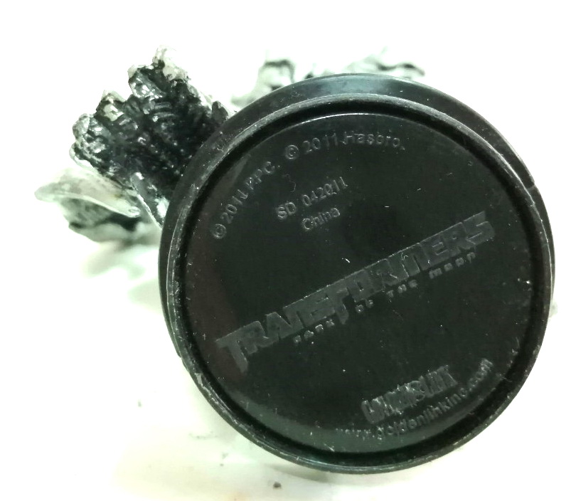 ฝาท๊อปเปอร์ ฟิกเกอร์ทรานฟอร์มเมอร์ ตัวหัวหน้าฝ่าย ดีเซฟติคอน เมกะตรอน ขนาดสูง 8.5 ซม. ทำสีสำเร็จ สภาพเก็บสะสม