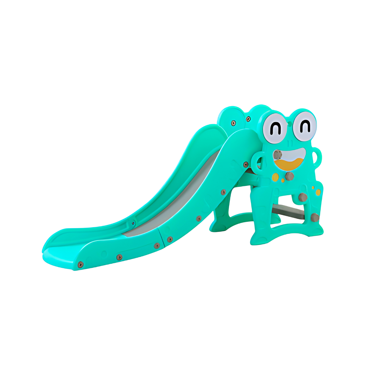 กระดานลื่น กระดานลื่นกบเขียวพาสเทล Slide Pastel Green Frog Slide