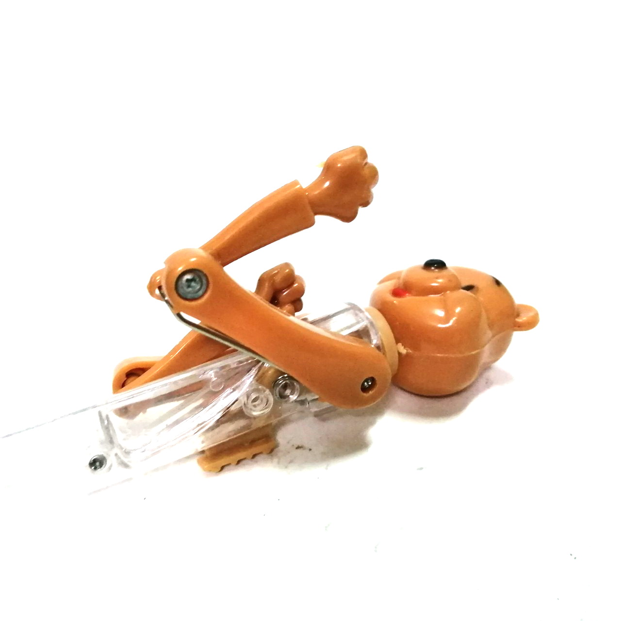 ปากกาสำหรับสะสมเท่านั้น หมึกแห้งตามเวลา กลไกไม่สมบูรณ์, ชกมวย หมีพูห์ สีน้ำตาล งานเก่าเก็บ สภาพดี มีรอยบ้าง งานเก่าหายาก กลไกใช้ได้มีติดขัดที่แขนข้างหนึ่งบ้าง