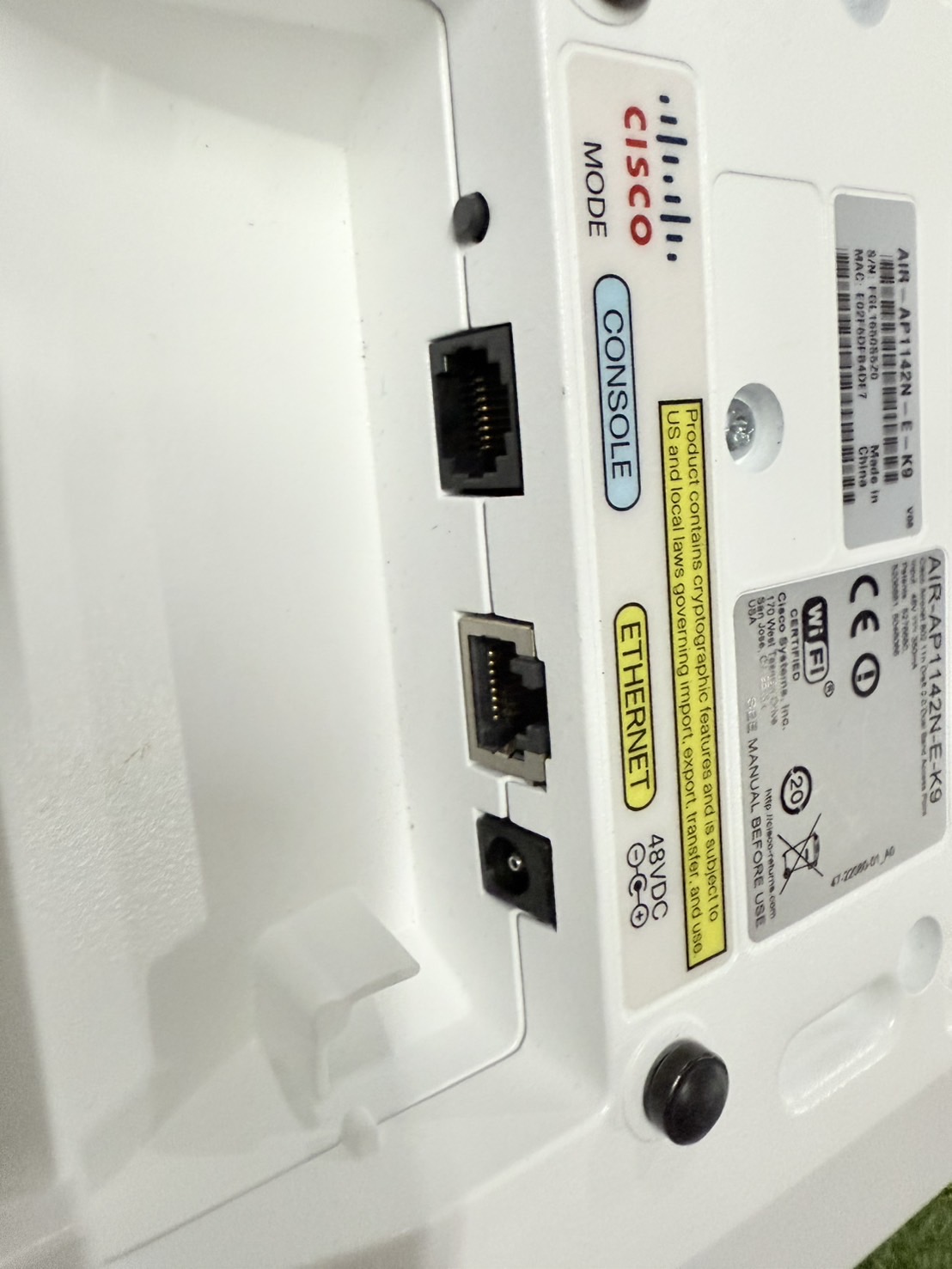 Cisco Air-AP1142N-E-K9 Access Point