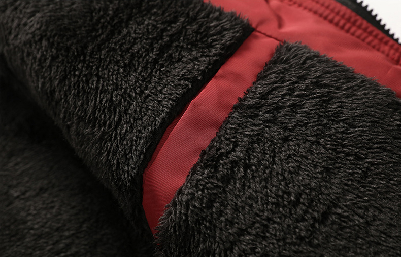 เสื้อโค้ทผู้ชาย รุ่นหนาบุซับขนแต่งฮู้ดเฟอร์ถอดได้ (10141MM)