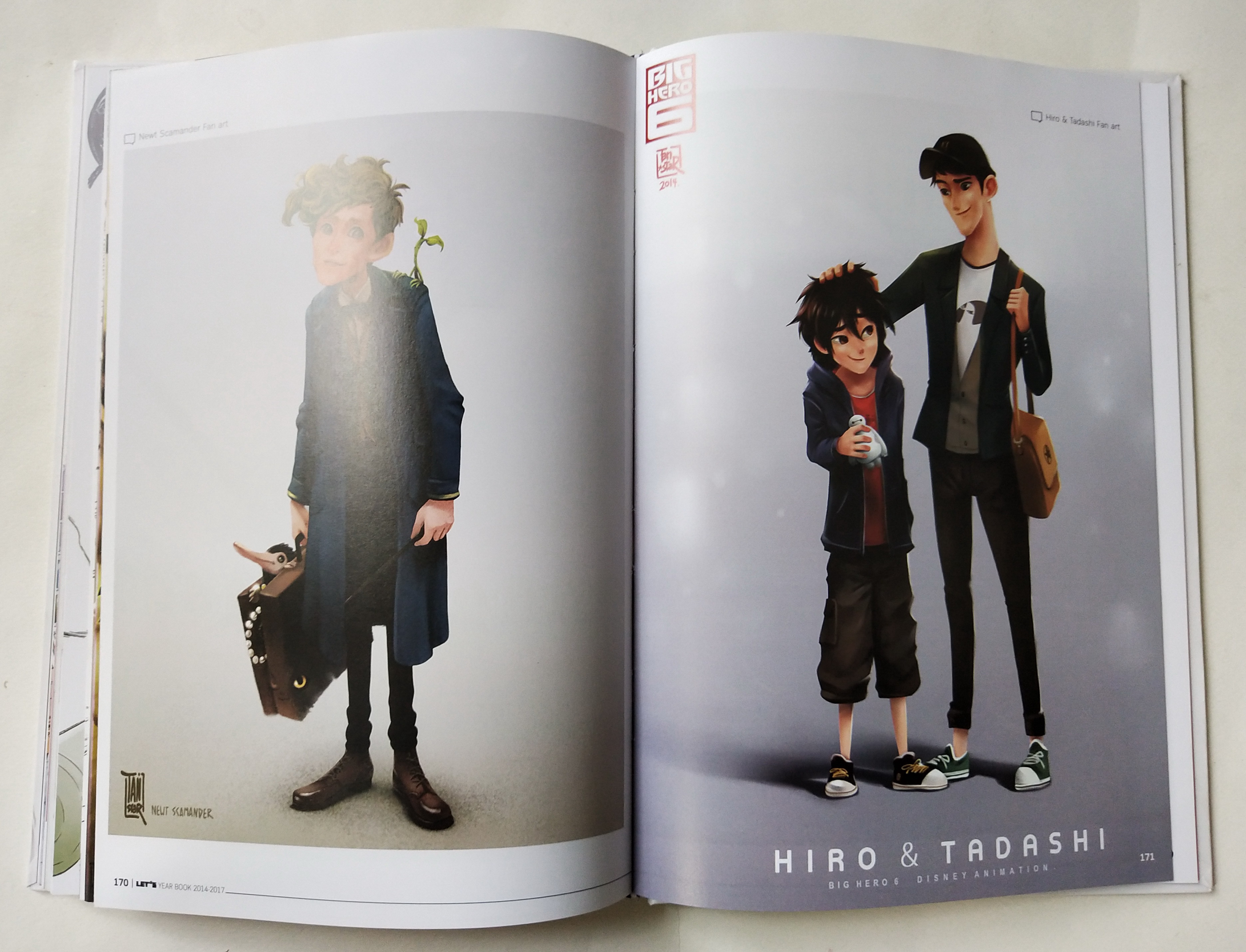 หนังสือเก่า Let's Comic Yearbook2014-2017,LET 's Comic YEARBOOK 2014-2017 เดอะดวง THE DUANG / PUCK / SA-ARD / FORMALIN / NUMMON / BEAST / NOTE / DIO / MANGGORN / TAN-STAR times JODBRIEW