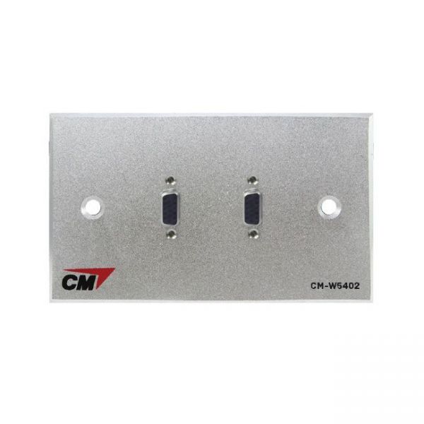 CM CM-W5402VF แผ่นติด VGA ตัวเมีย 2 ช่อง