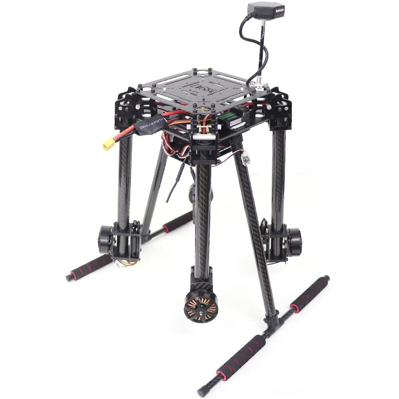 เฟรมโดรน ZD680 Quadcopter Frame 680mm Folding Carbon Fiber Drone Frame with Carbon Fiber Landing Skid
