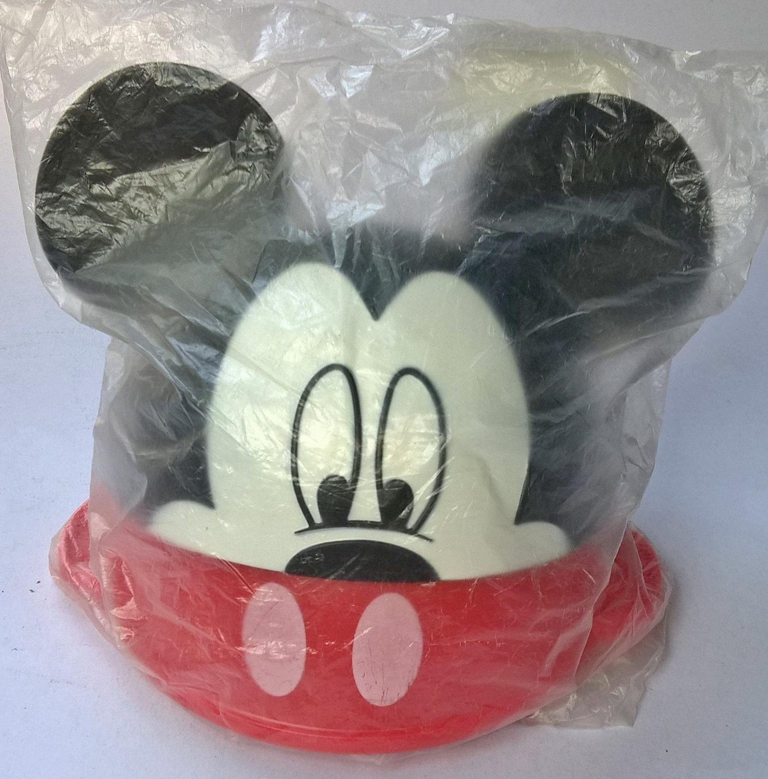 ชุดถ้วยใส่อาหาร มิกกี้เมาส์ สีแดง-ดำ Mickey Mouse Collection ของสะสม โฟร์โมสท์