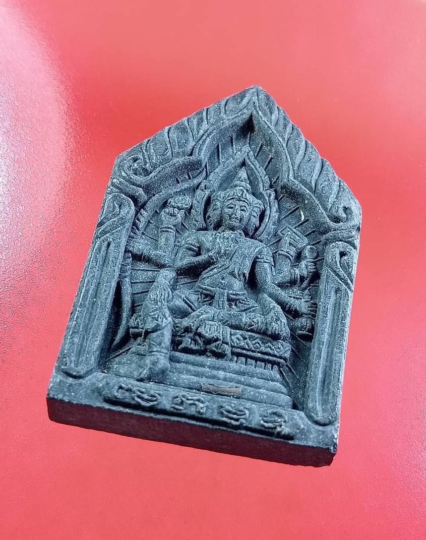 ผ3054 พระพรหม หลวงพ่อประทุม วัดขั้วตาหนู จ.สุพรรณบุรี รุ่นแรก ฝังตะกรุด ศิษย์สายหลวงปู่ดู่ วัดสะแก