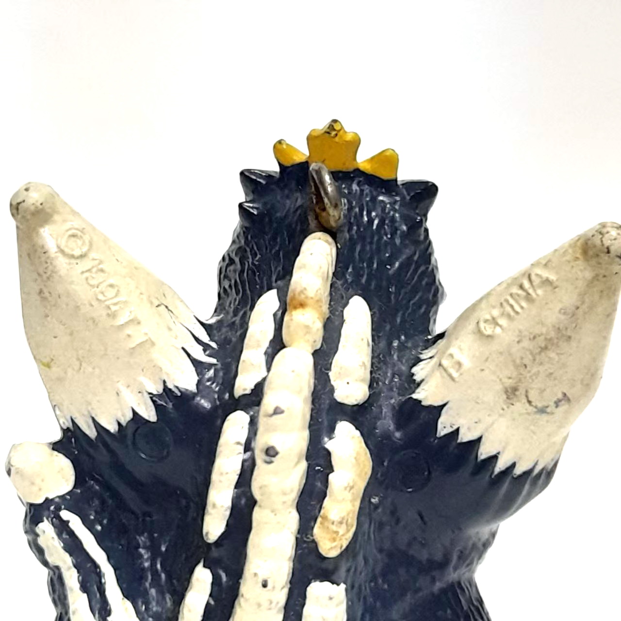 ฟิกเกอร์ยางตัน ขนาด2 นิ้ว สเปซก๊อตซิลล่า มือสองสภาพดีมีรอยบ้าง มีปั๊ม