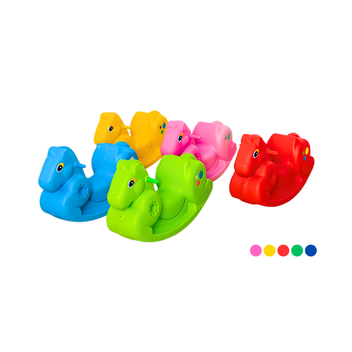 โยกเยก ม้าโยก โยกเยกม้าเเข่ง (โยกเยก 1 ที่นั่ง) Rocking Horse Rocking Racing Horse