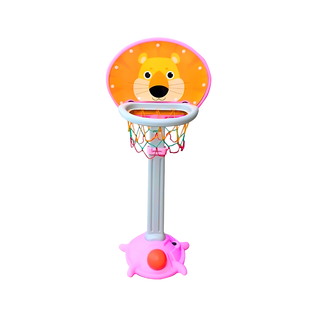 แป้นบาสสำหรับเด็ก แป้นบาสสิงโต Lion Basket
