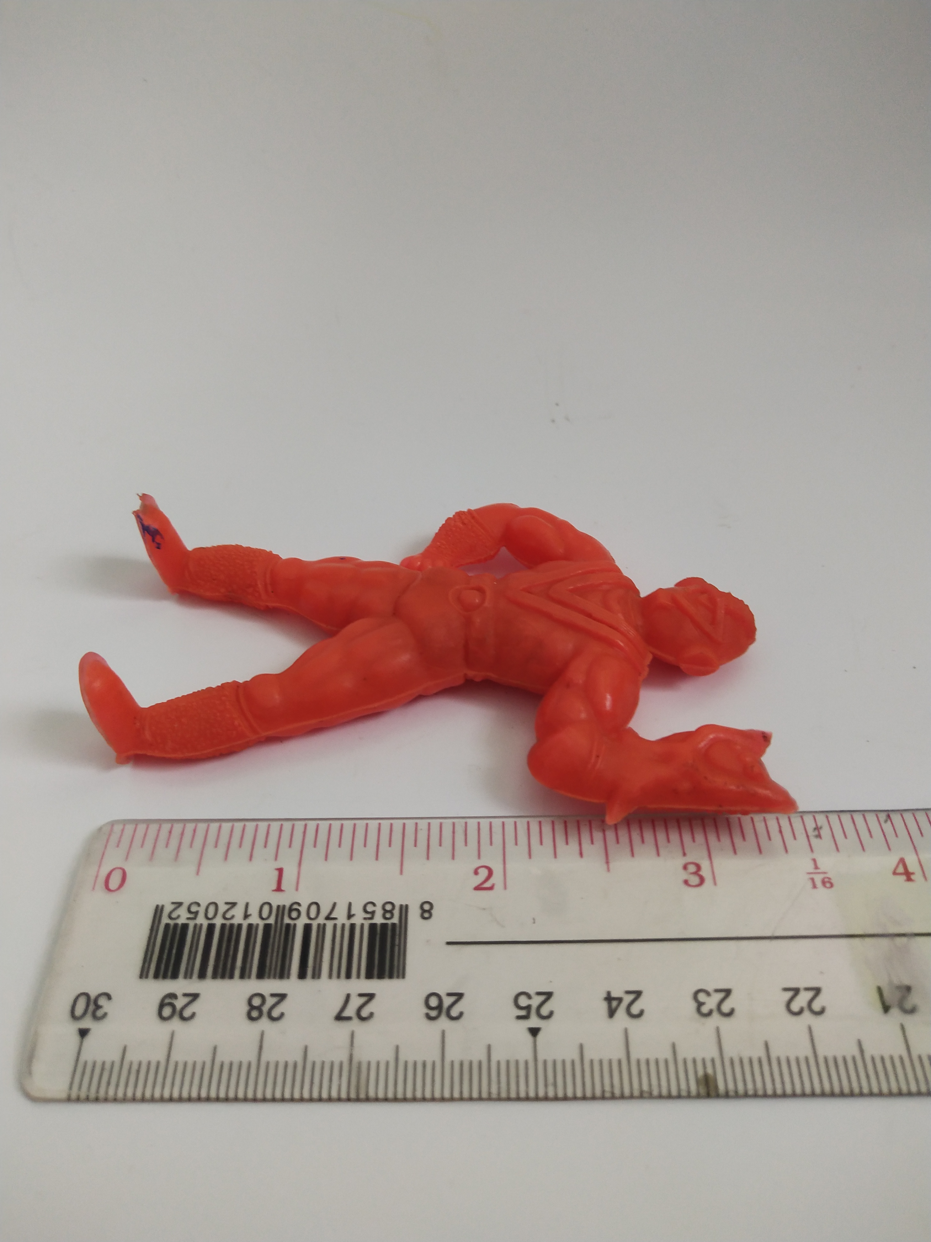 มีหลายภาพ ตุ๊กตุ่นยาง 3.5 นิ้ว สีส้ม