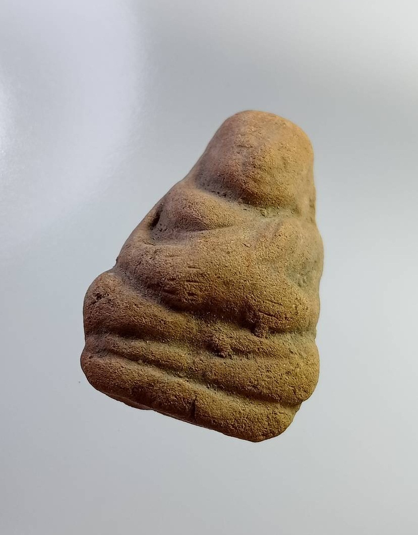 ผ2834 พระสังกัจจายน์ ครึ่งซีก เนื้อดิน ไม่ทราบที่ครับ