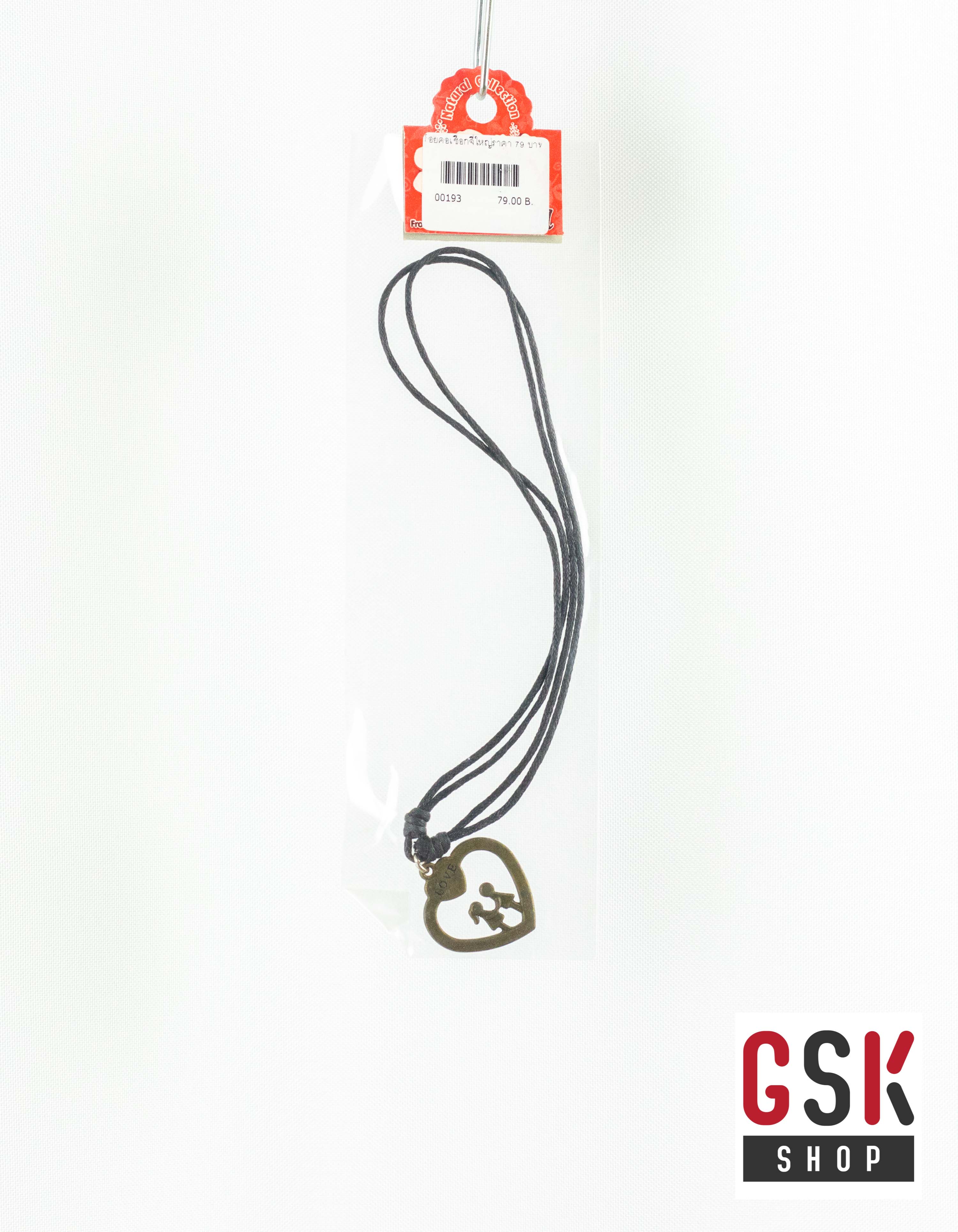 สร้อยคอเชือก+จี้ใหญ่