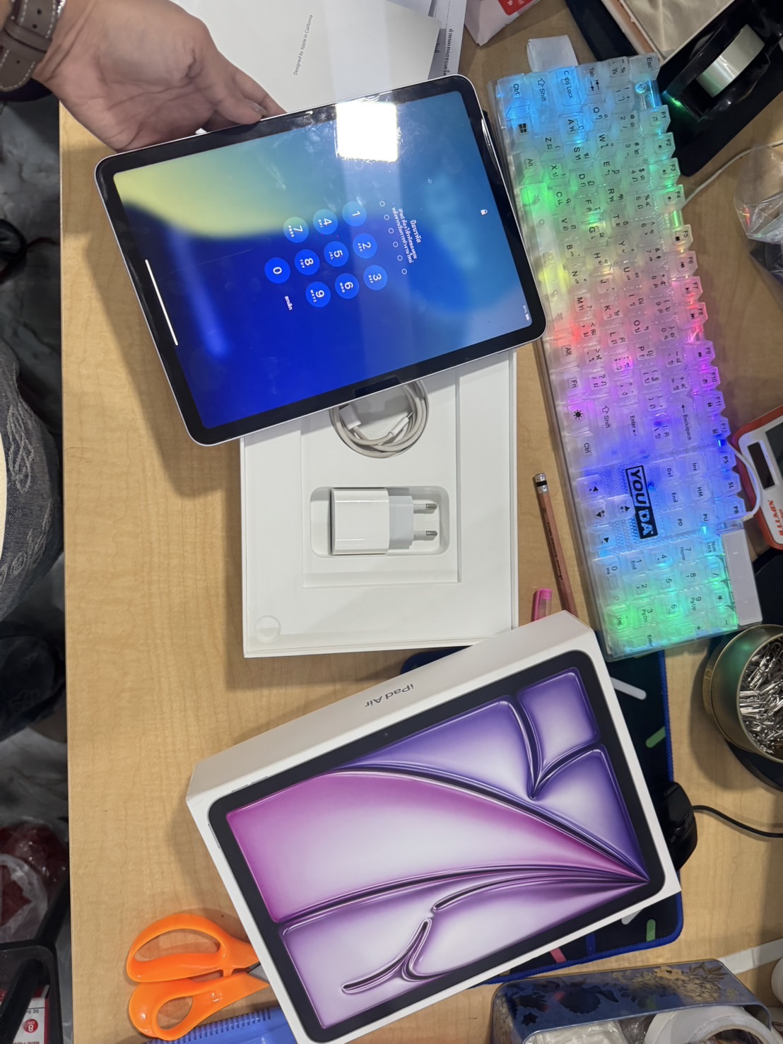 ipad air 6 M2 ครบกล่อง ราคาดี 256 GB