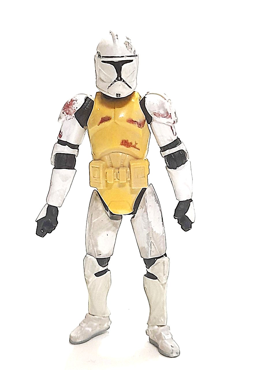 มีหลายภาพ ฟิกเกอร์ โคลนทรูปเปอร์ ขนาดประมาณ 10 ซม. จากภาพยนต์ Star Wars, Attack of the Clone