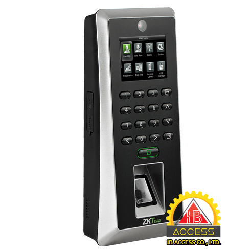 เครื่องสแกนลายนิ้วมือ ยี่ห้อ ZKTeco รุ่น F21 รองรับระบบ Access Control