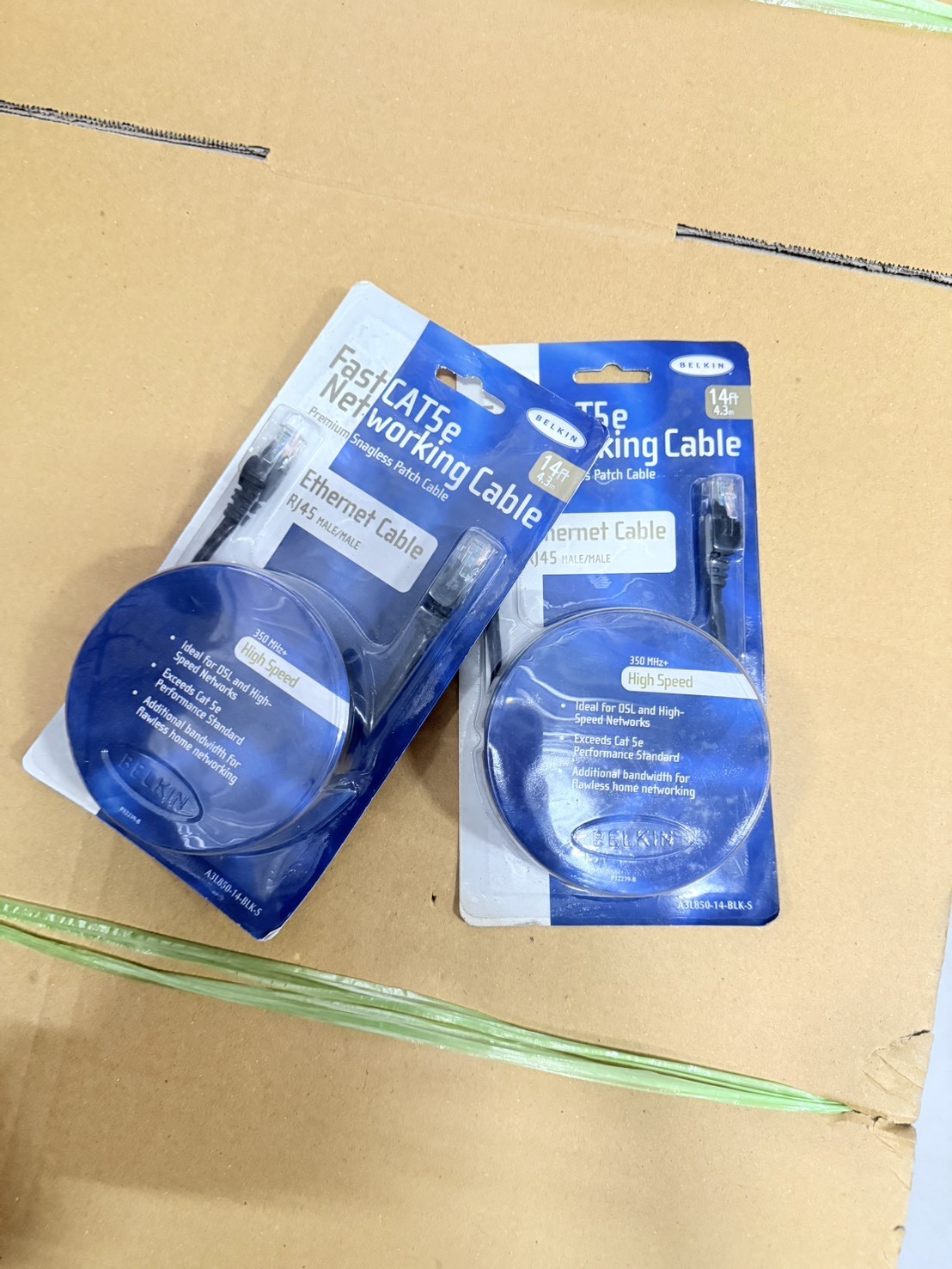 Belkin Fast CAT5e Networking Cable 14ft 4.3m.