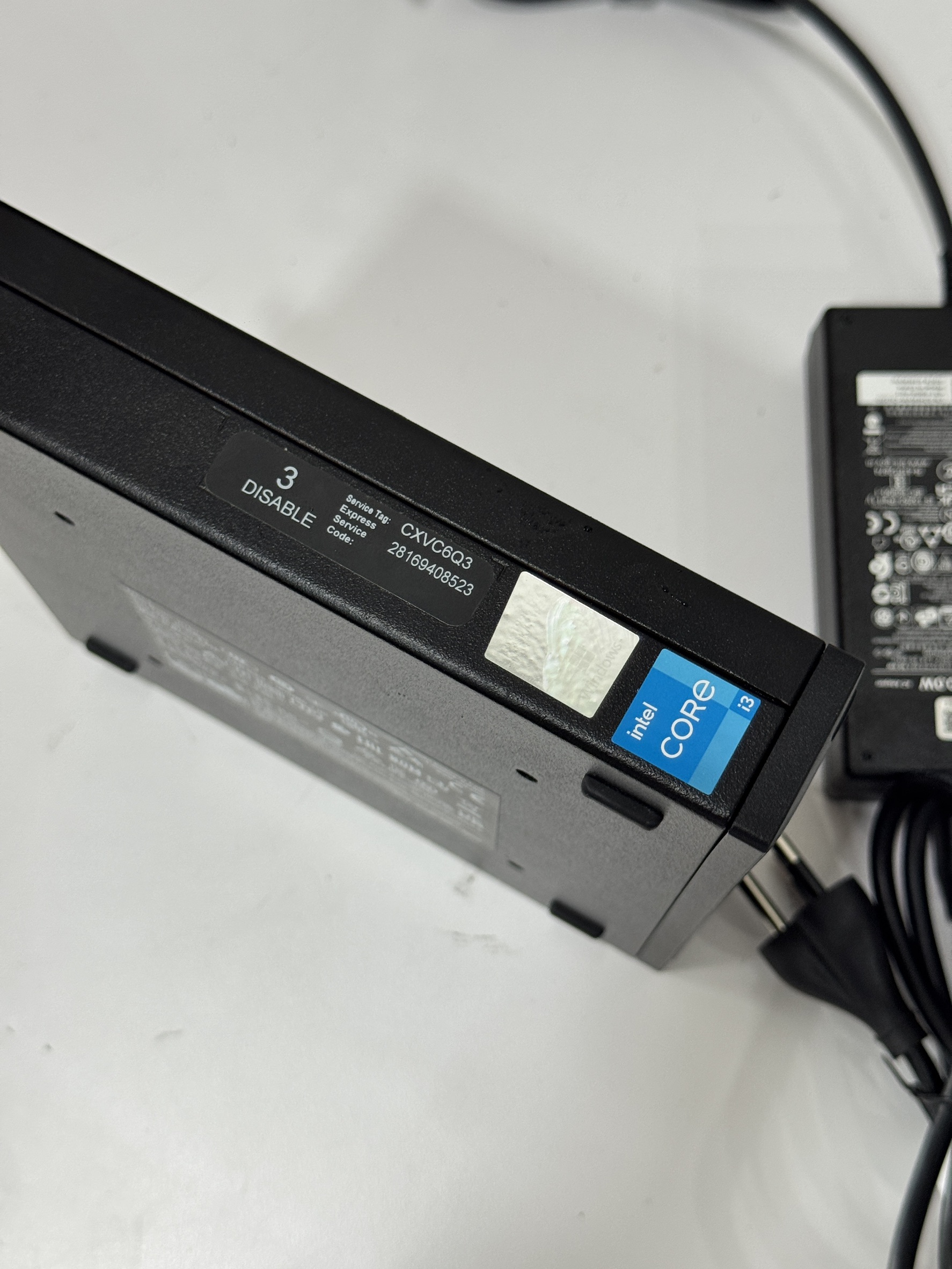 Mini PC Dell OptiPlex 5000 Micro(i3-12100T/16GB/M.2 256GB/HDD 1TB)+Adapter