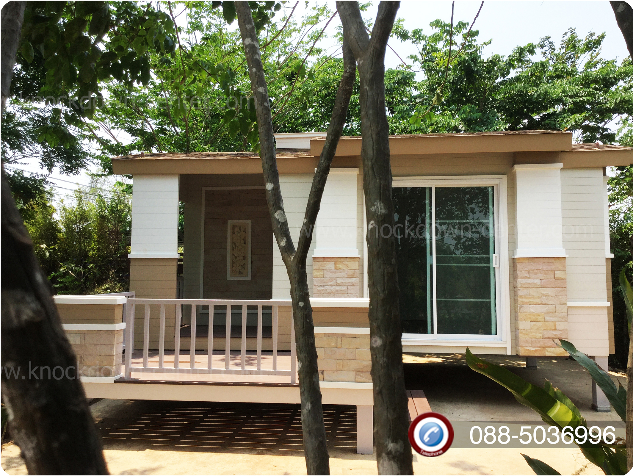 บ้านน็อคดาวน์ บ้านสำเร็จรูป Modern Classic C 004