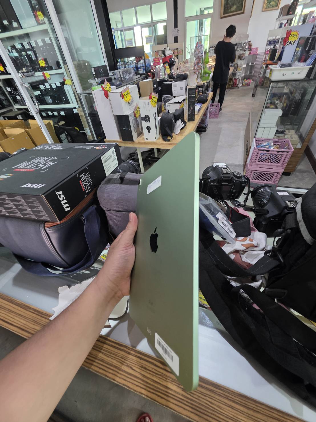 Apple iPad Air Gen4 64GB+Adapter แบต 75%