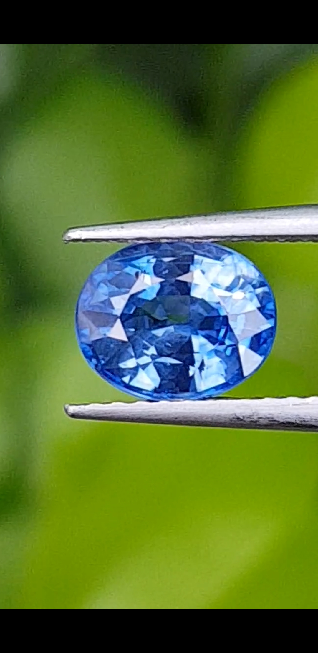 พลอย ไพลิน blue sapphire ซีลอน Ceylon 1.55 กะรัต (Cts.) VVS เผาเก่า พลอยแท้ อัญมณีมงคลประจําวันเกิด เครื่องประดับพลอยอออออ
