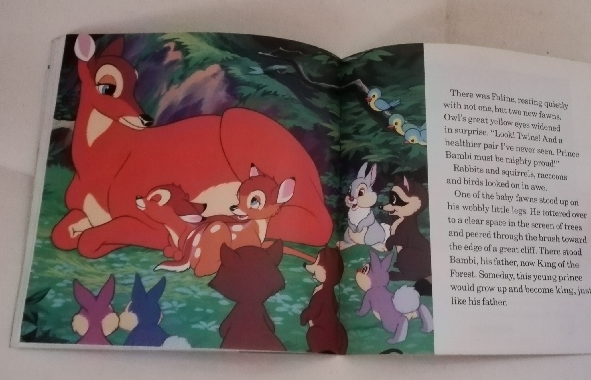 หนังสือนิทานภาษาอังกฤษจาก Disney แบมบี้ Bambi เล่มเล็ก ขนาด ประมาณ 7*7นิ้ว (เฉพาะหนังสือ ไม่มีเทปคลาสเซ็ท)