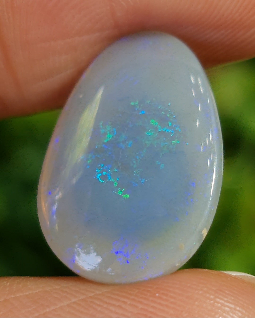 พลอย โบลเดอร์ โอปอล ออสเตรเลีย Australian Boulder Opal 5.20 กะรัต (Cts.) พลอยแท้ อัญมณีมงคลประจําวันเกิด เครื่องประดับพลอย