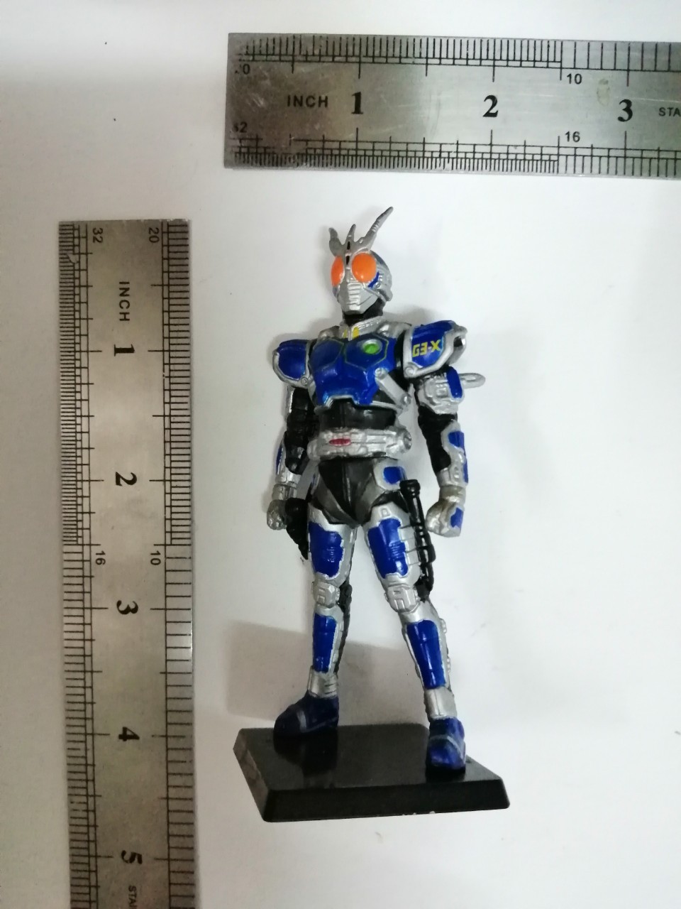 กาชาปอง ไรเดอร์ GT -X จากไรเดอร์อากิโตะ ยืนฐาน งานเก่าสภาพดี ชิ้นส่วนครบ