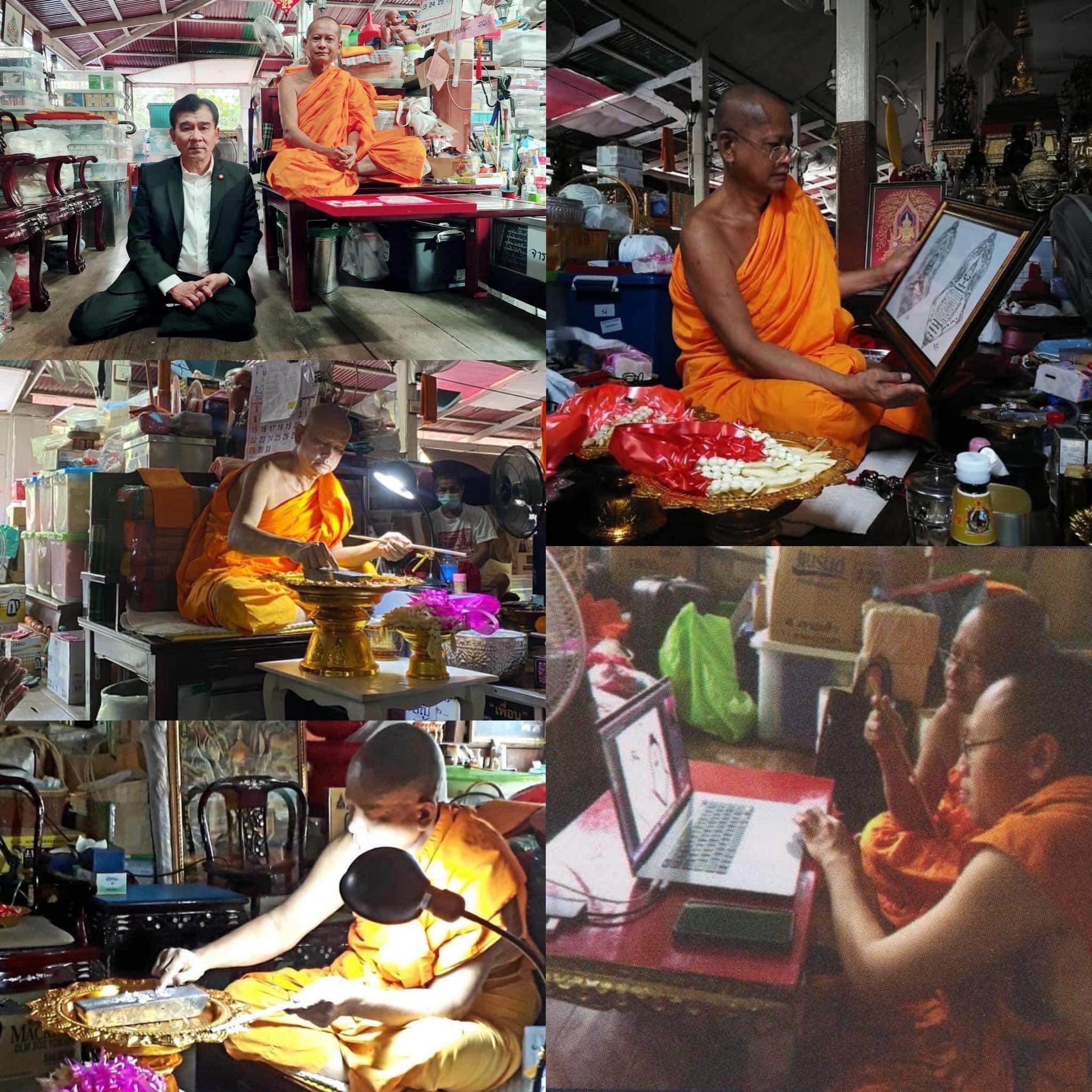เหรียญพระไพศรพณ์ (ท้าวเวสสุวรรณ) รุ่นประทานพร รหัส 5 เนื้อบรอนซ์ 2K เหรียญลงยาน้ำเงิน