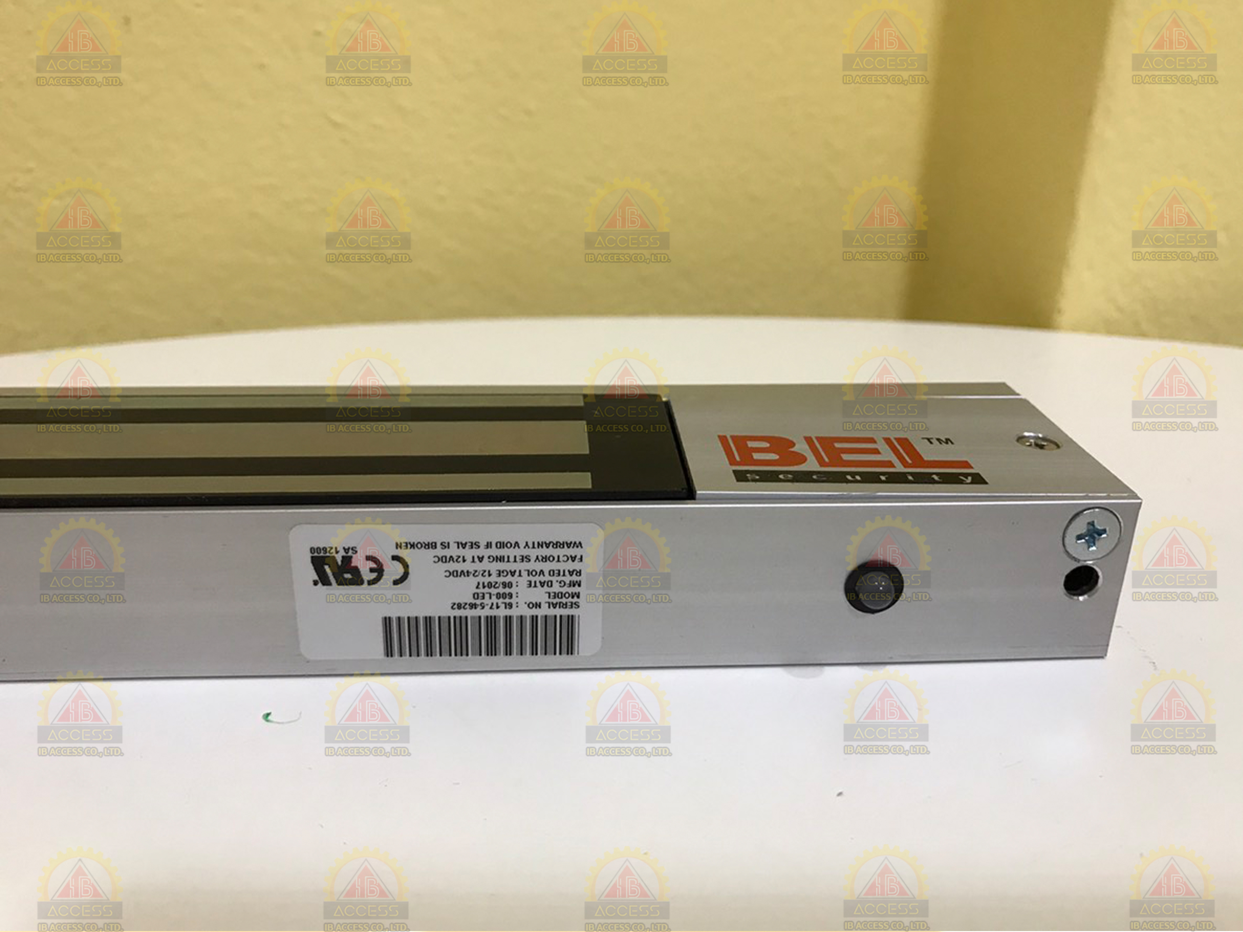 Magnetic Lock 600 lbs. ยี่ห้อ BEL รุ่น 600LED พร้อม LZ Bracket