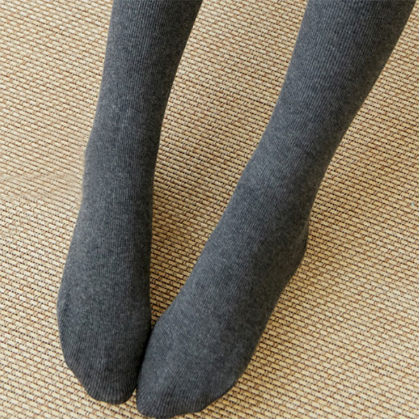 กางเกงเลกกิ้งกันหนาวติดลบ ผ้าคอตตอนลูกฟูกซับแคชเมียร์หนานุ่ม (11958L)