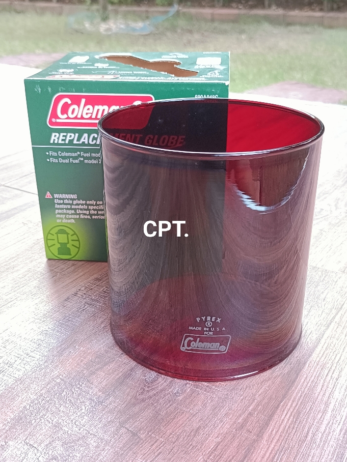 Coleman 220, 228, 290, 295 RED. Pyrex USA