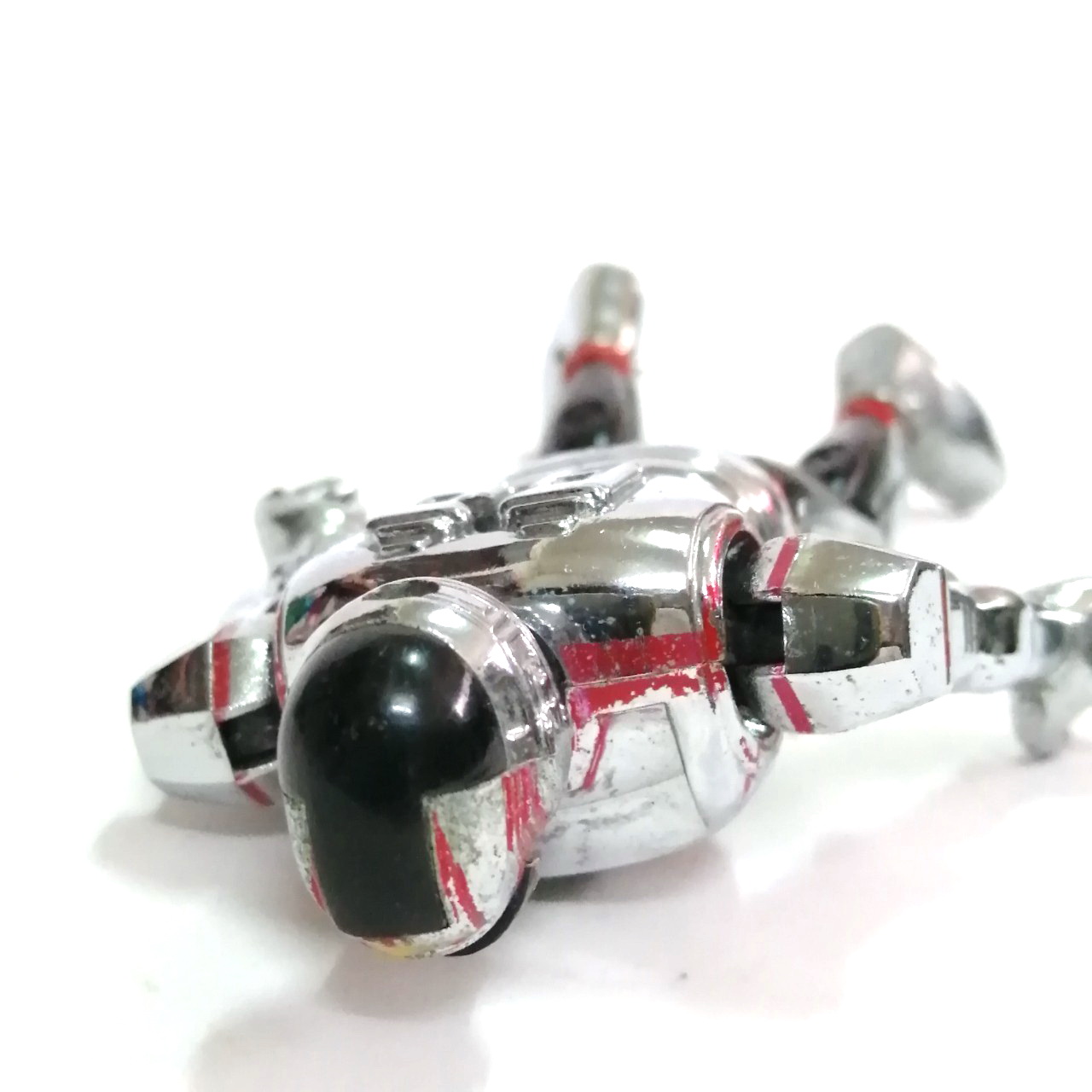 หุ่นเหล็ก มีบางส่วนเป็นพลาสติก จิ้งจอกอวกาศ จัสเปี้ยน มีรอย *** ไม่ทราบแบรนด์ มีตำหนิตามภาพ งานเก่าหายาก เก่าเก็บ มีรอย พิจารณาก่อนซื้อ