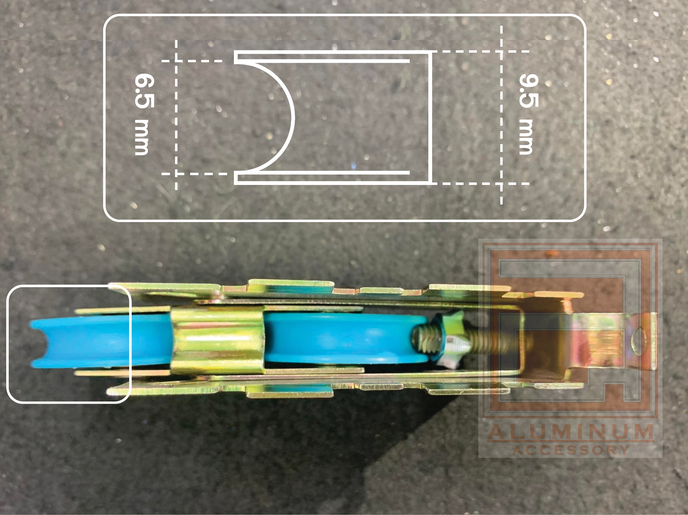 ล้อบานเลื่อน ล้อฟ้า ล้อแฝด ฟ้า