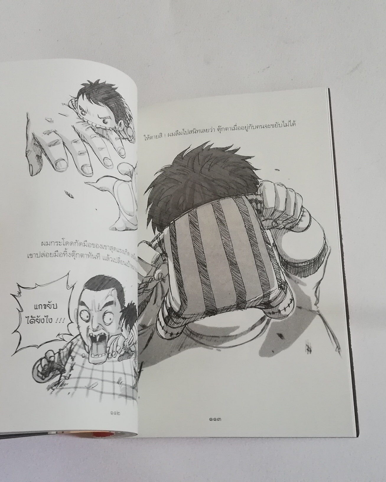 มีหลายภาพหนังสือปกมีตำหนิโปรดตรวจสอบทุกภาพ, หนังสือการ์ตูนจากเดอะดวง เด็กชายตุ๊กตา พิมพ์ครั้งที่ 3 กุมภาพันธ์ 2553 เรื่องและภาพโดยเดอะดวง