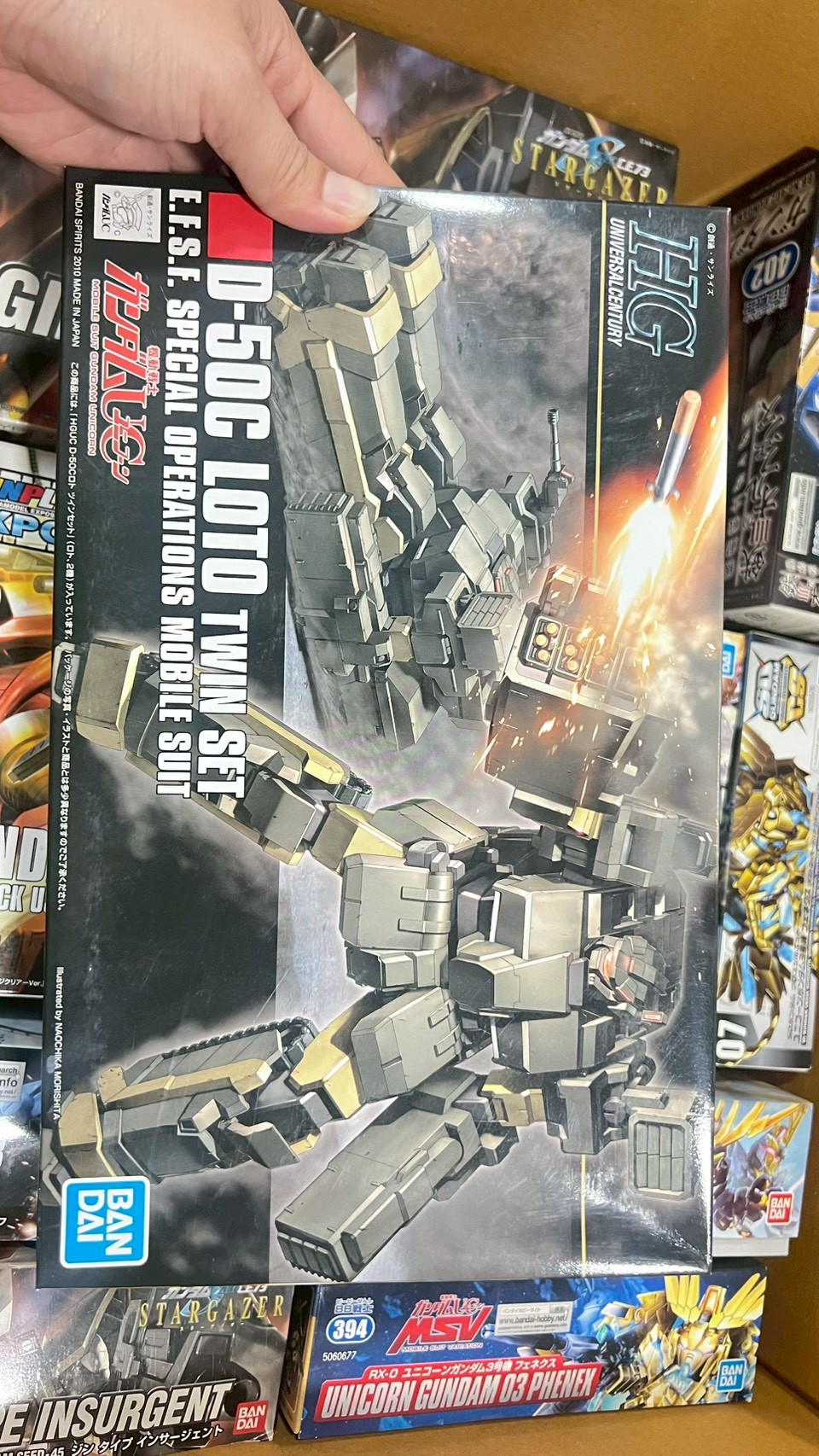 BANDAI GUNPLA HIGH GRADE UNIVERSAL CENTURY HGUC HG 1/144 LOTO TWIN SET