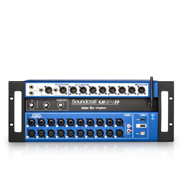 SOUNDCRAFT Ui24R เครื่องผสมสัญญาณเสียง ดิจิตอล 24 ชาแนล 20 ไมค์
