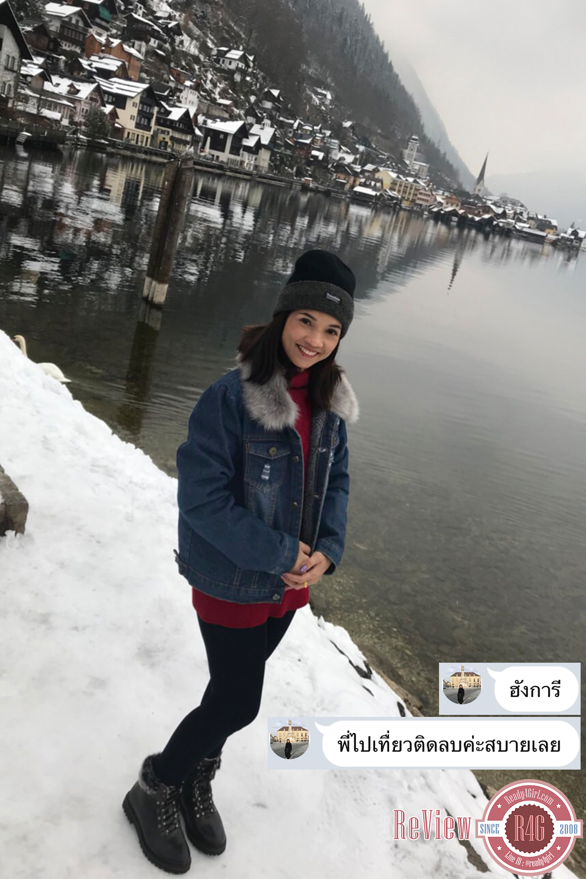 เสื้อแจ็คเก็ตกันหนาวบุผ้าขนแกะใส่ติดลบ คอปกแต่งเฟอร์ถอดได้ (12042X)