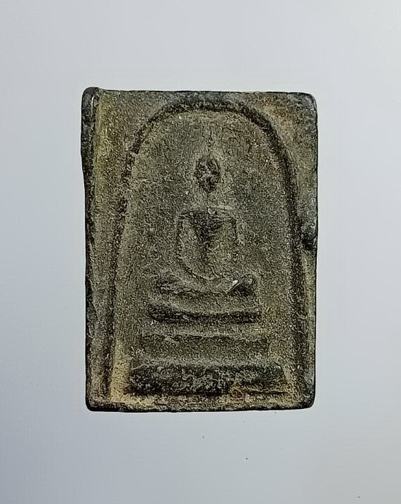 ผ1868 พระสมเด็จคะแนน เนื้อผงใบลาน ไม่ทราบที่ครับ