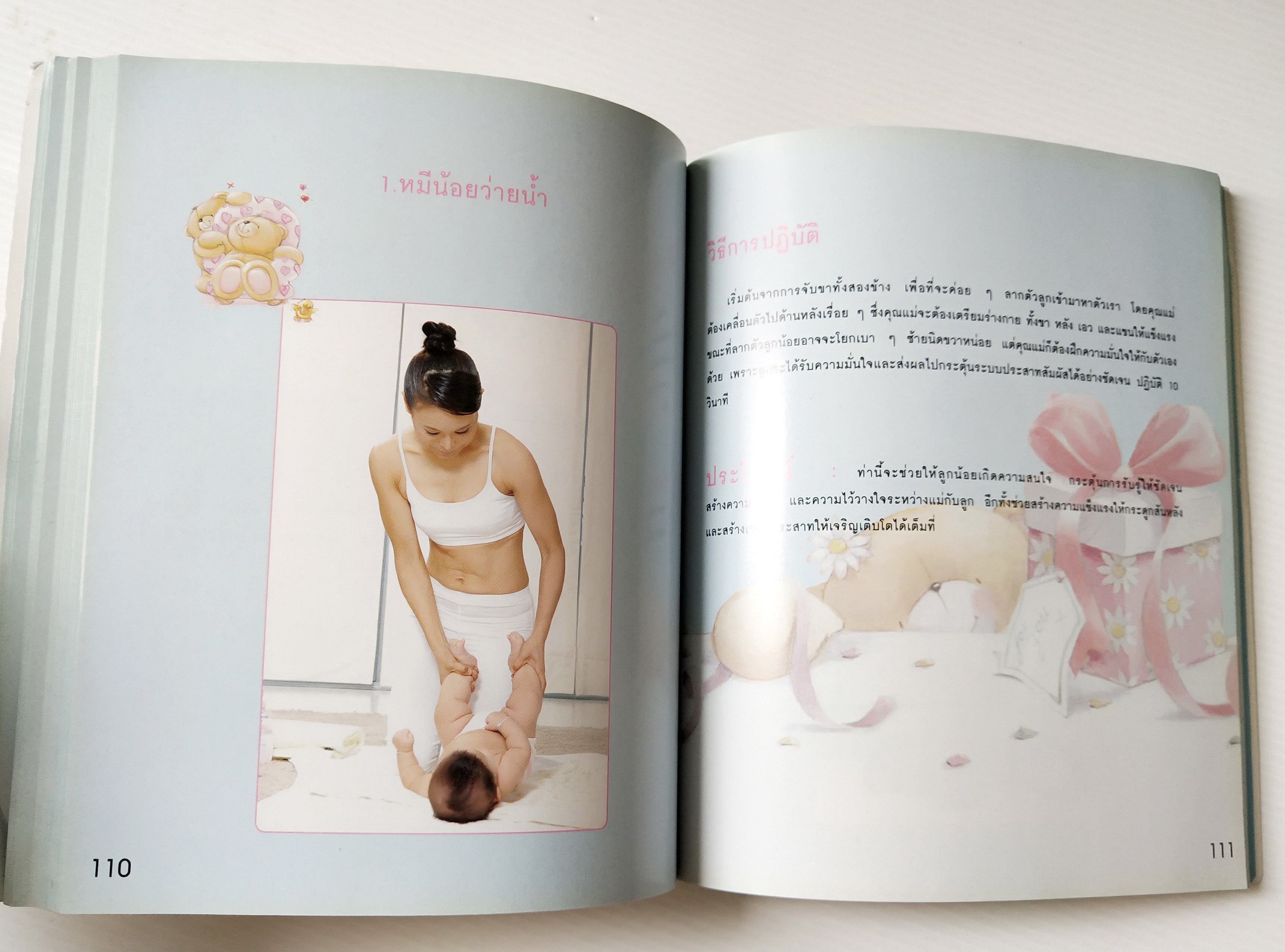 หนังสือ "ฝึกแม่ให้เป็นครูโยคะสอนลูกน้อย YOGA FOR BABY" โดย ครูกีตาร์ พิมพ์ครั้งแรก เมษายน 2551 หนังสือภาพสีทั้งเล่ม